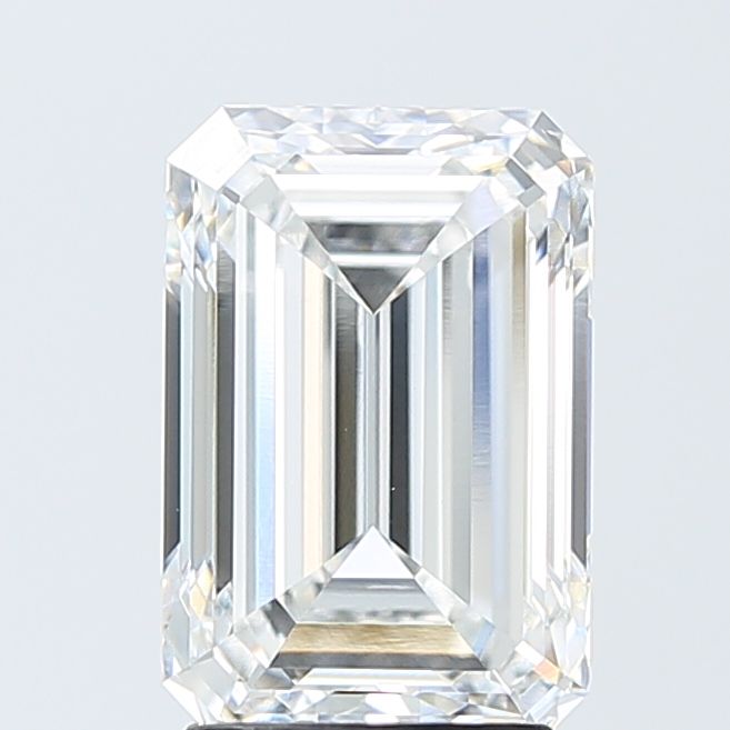 3 Carat E-VVS2 Emerald Lab Diamond