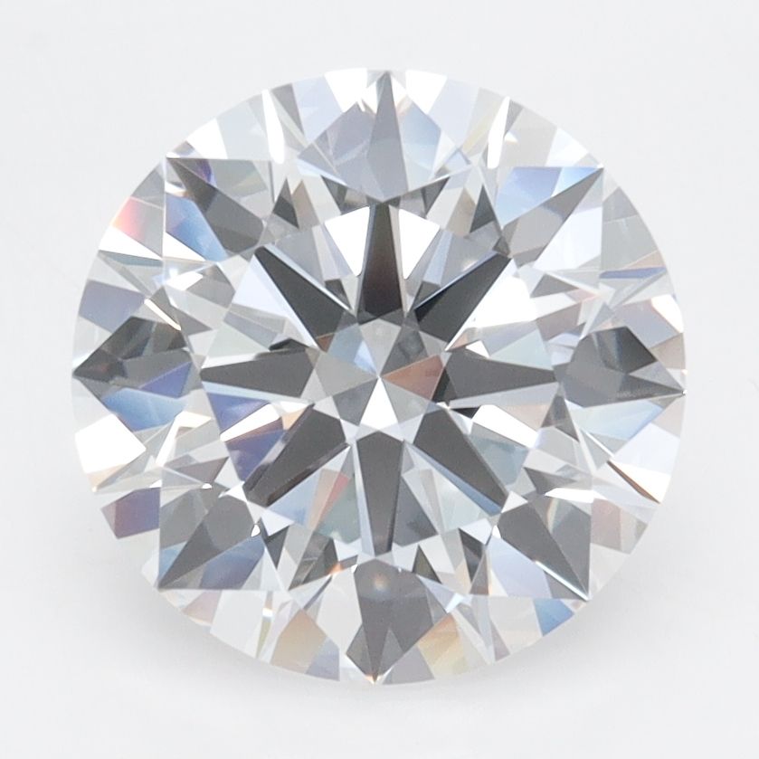 3.00 Carat D-IF Round Lab Diamond