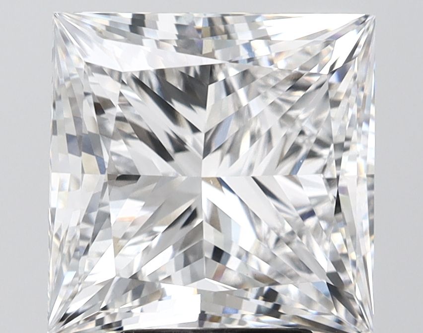 5.52 Carat E-VVS2 Princess Lab Diamond