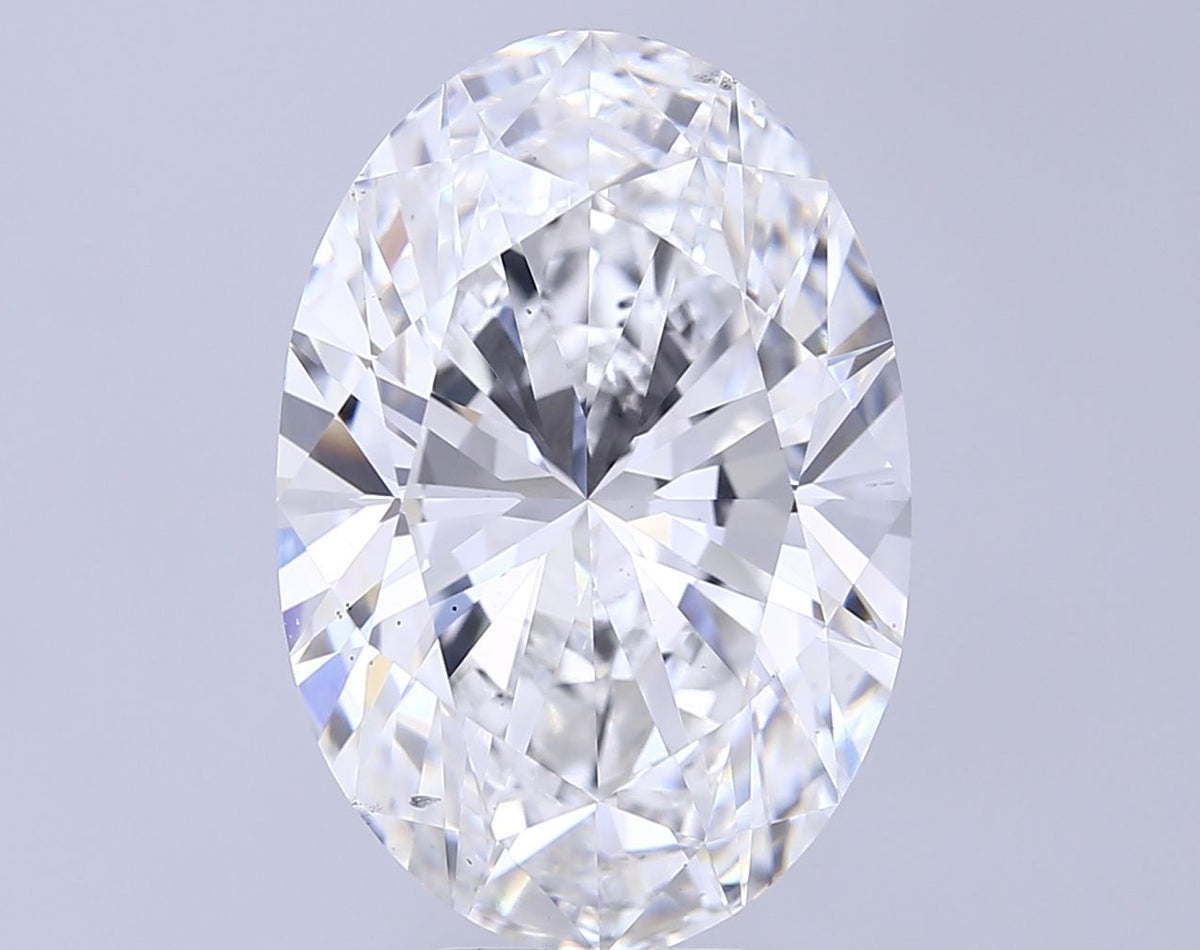 10.11 Carat F-VS2 Oval Lab Diamond