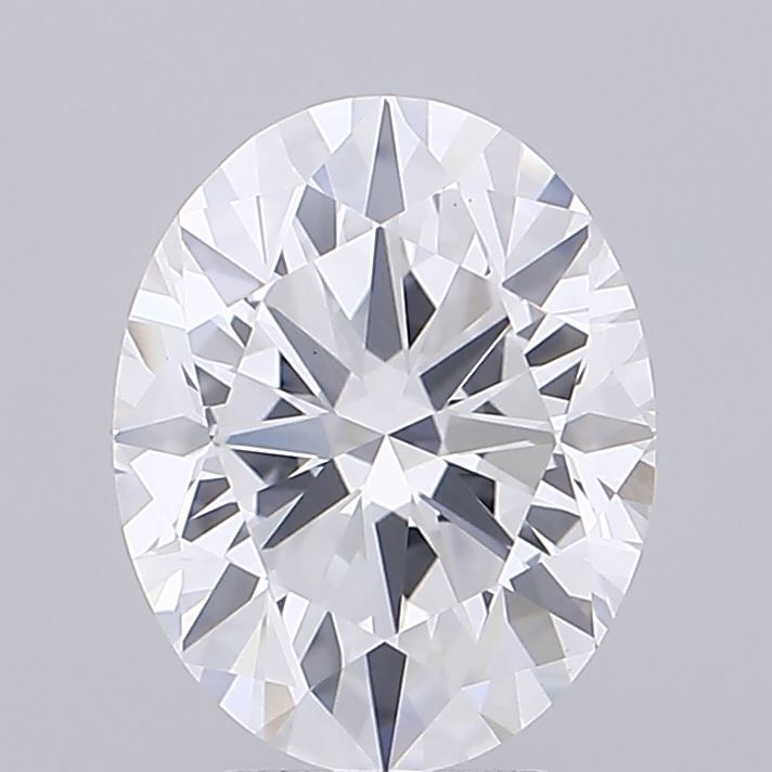 5 Carat D-VS1 Oval Lab Diamond
