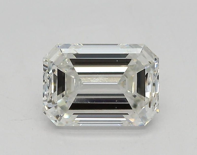 1.52 Carat F-VVS2 Emerald Lab Diamond