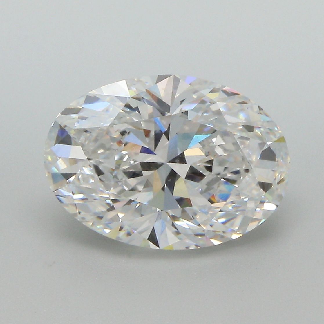 4.02 Carat D-VVS2 Oval Lab Diamond