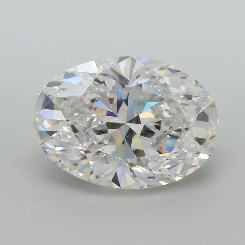 4.02 Carat D-VVS2 Oval Lab Diamond