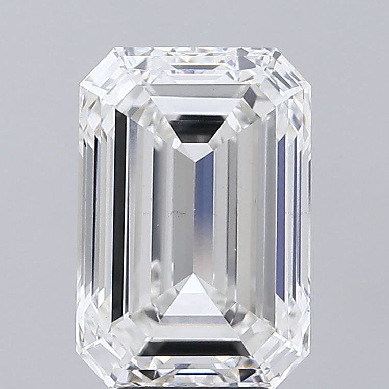 6.02 Carat F-VS1 Emerald Lab Diamond