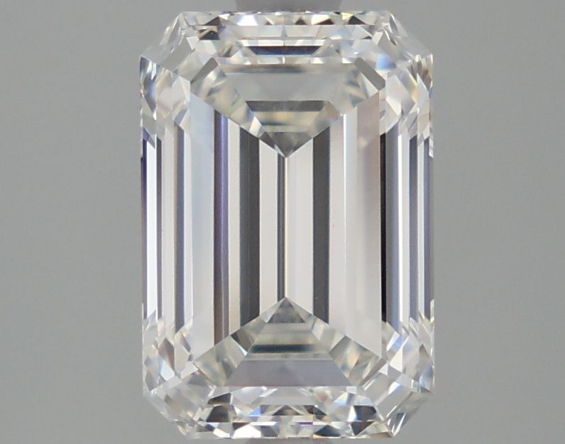 2.68 Carat F-VVS2 Emerald Lab Diamond