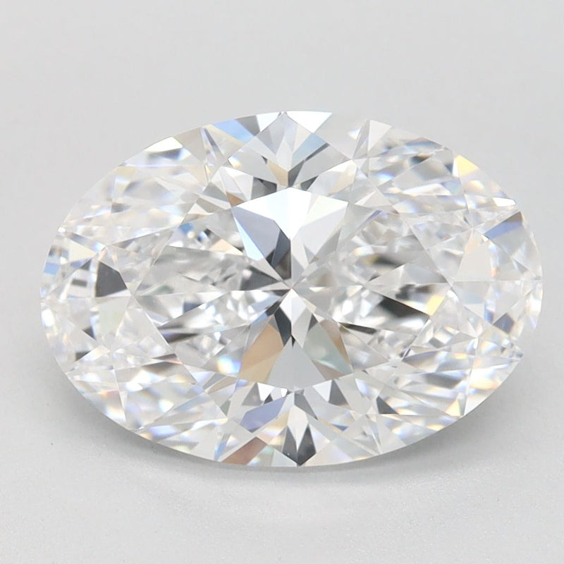 2.58 Carat D-VVS1 Oval Lab Diamond