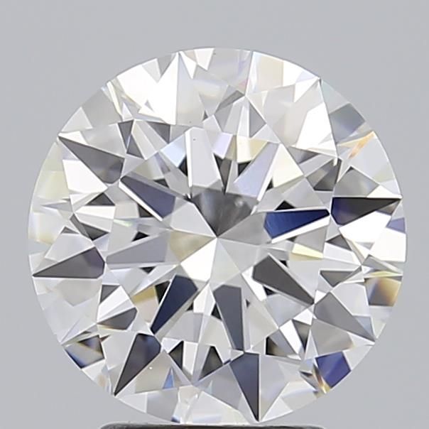 2.98 Carat D-VVS2 Round Lab Diamond