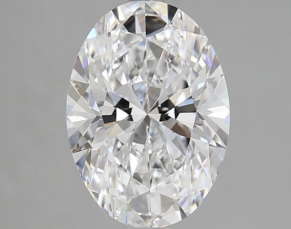 2.85 Carat D-VVS2 Oval Lab Diamond