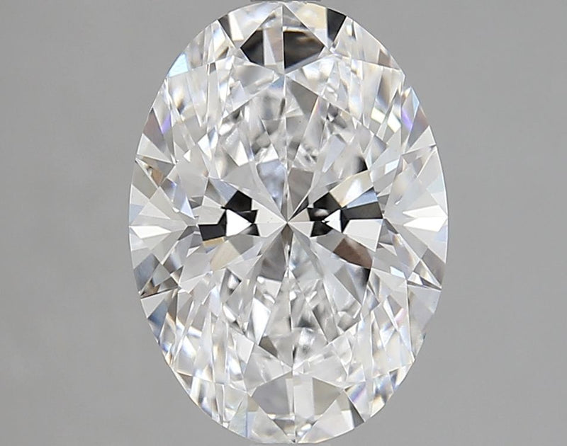 2.85 Carat D-VVS2 Oval Lab Diamond