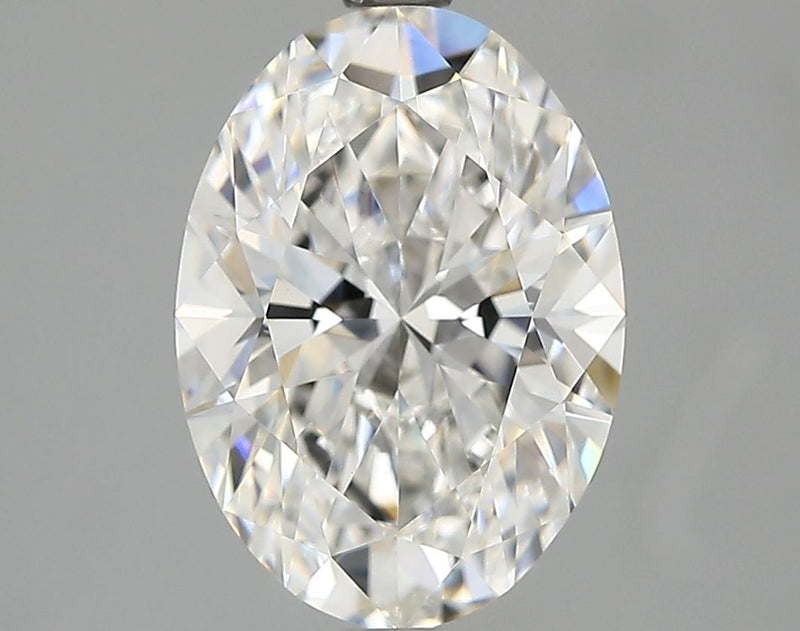 2.51 Carat F-VVS2 Oval Lab Diamond