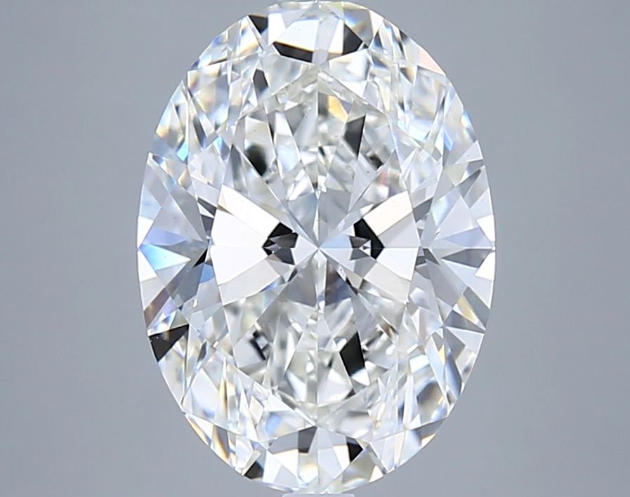 4.53 Carat F-VS1 Oval Lab Diamond