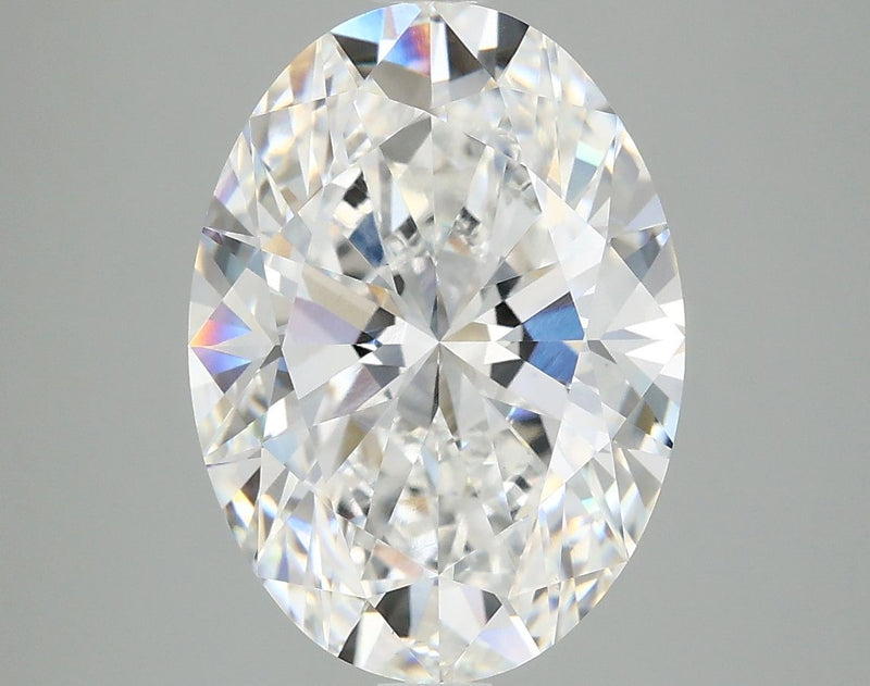 5.05 Carat E-VS1 Oval Lab Diamond