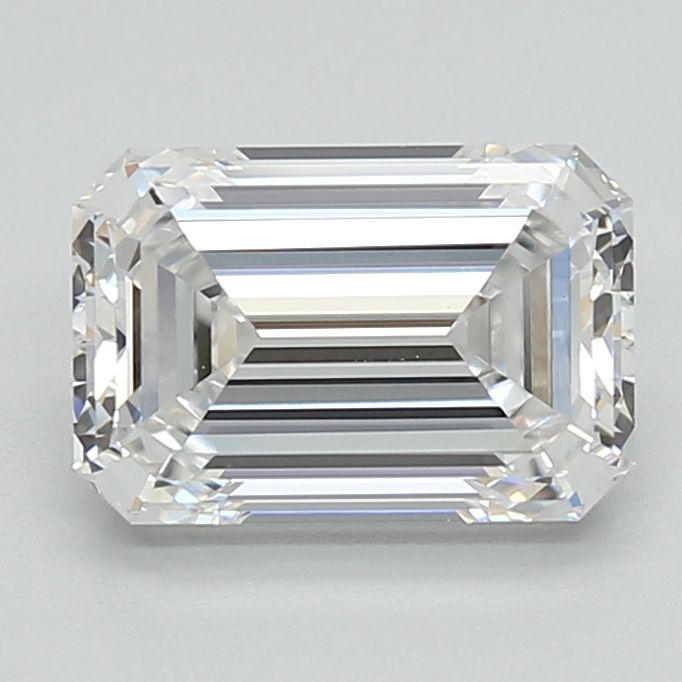 1.9 Carat E-VVS2 Emerald Lab Diamond