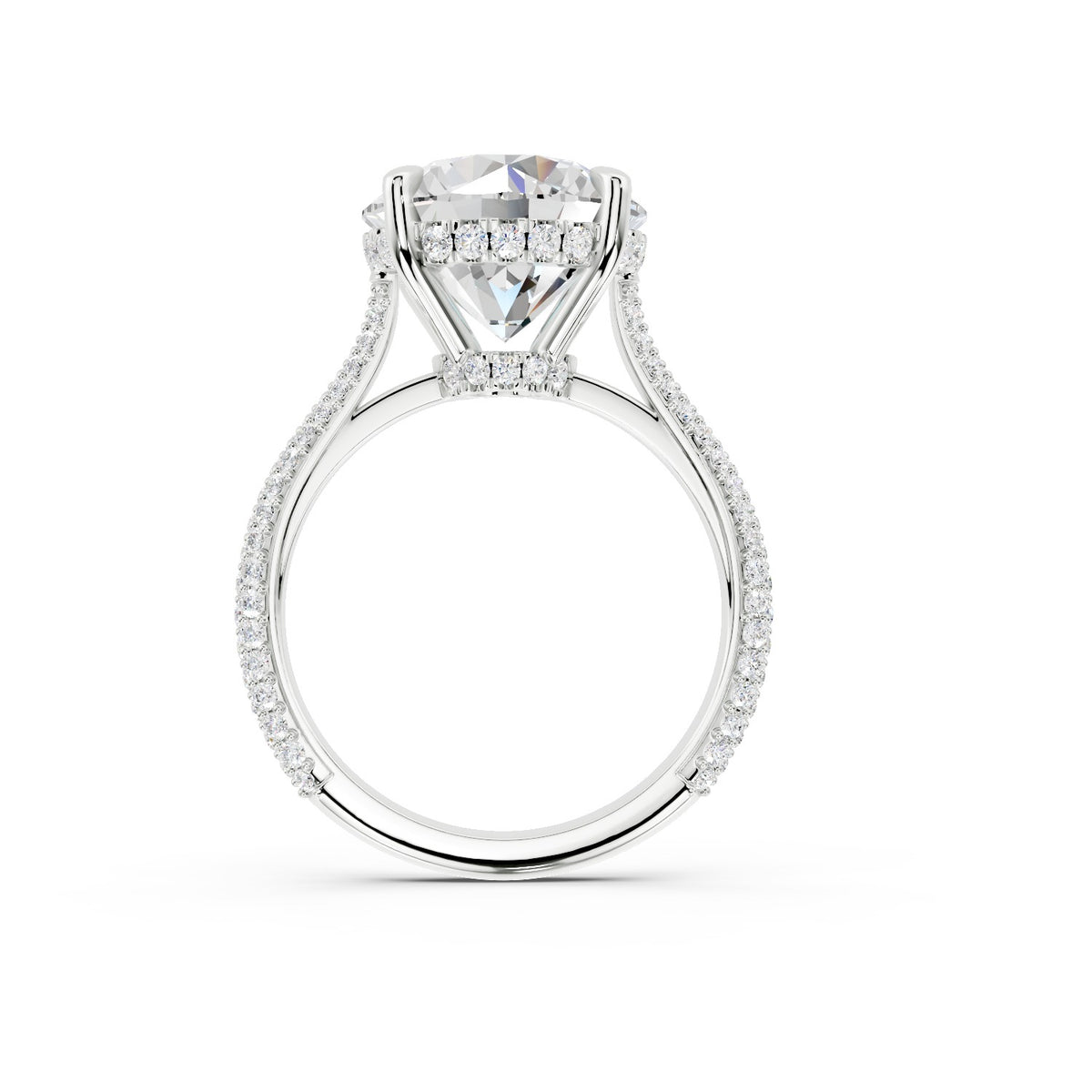The Park Avenue Halo Engagement Ring