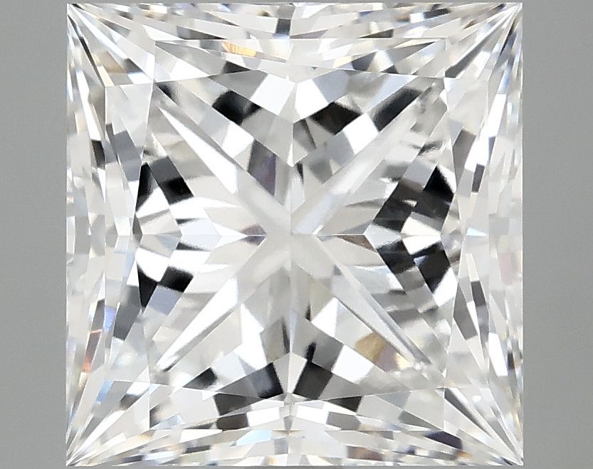 5.64 Carat E-VVS2 Princess Lab Diamond