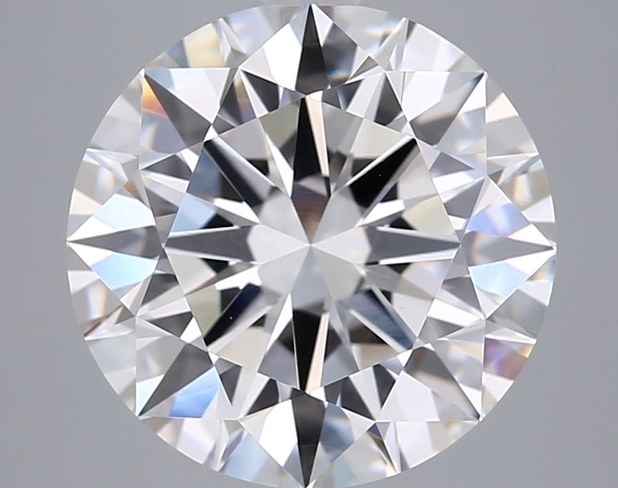 4.01 Carat F-VVS2 Round Lab Diamond
