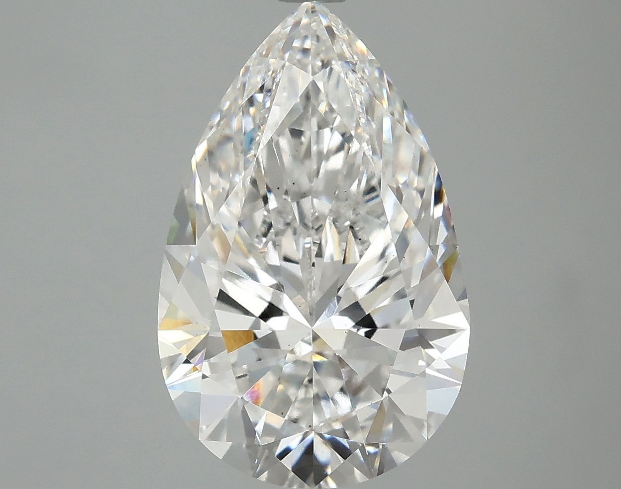 4.84 Carat E-VS2 Pear Lab Diamond