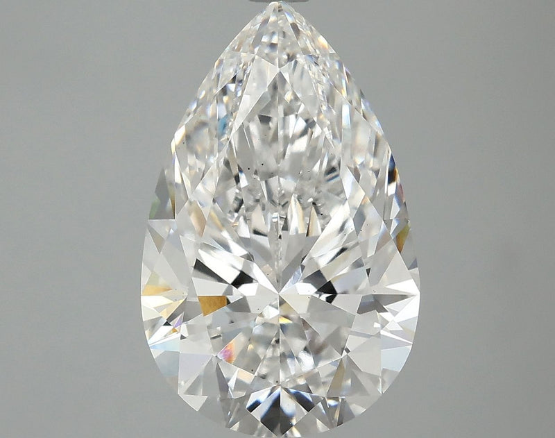4.84 Carat E-VS2 Pear Lab Diamond