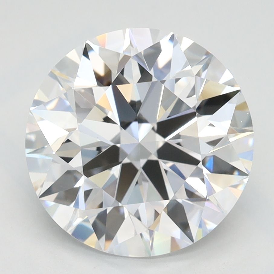 2.80 Carat D-VVS1 Round Lab Diamond
