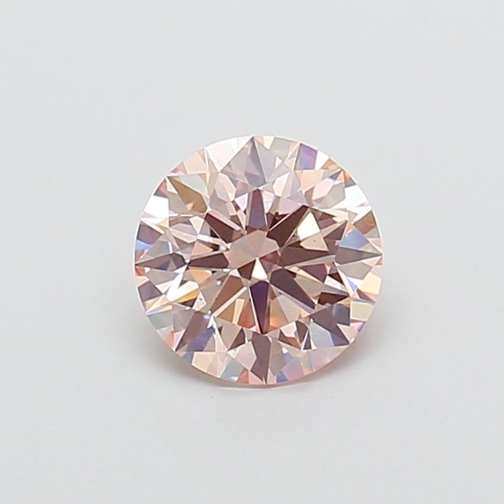 1.51 Carat Round Cut Fancy Pink