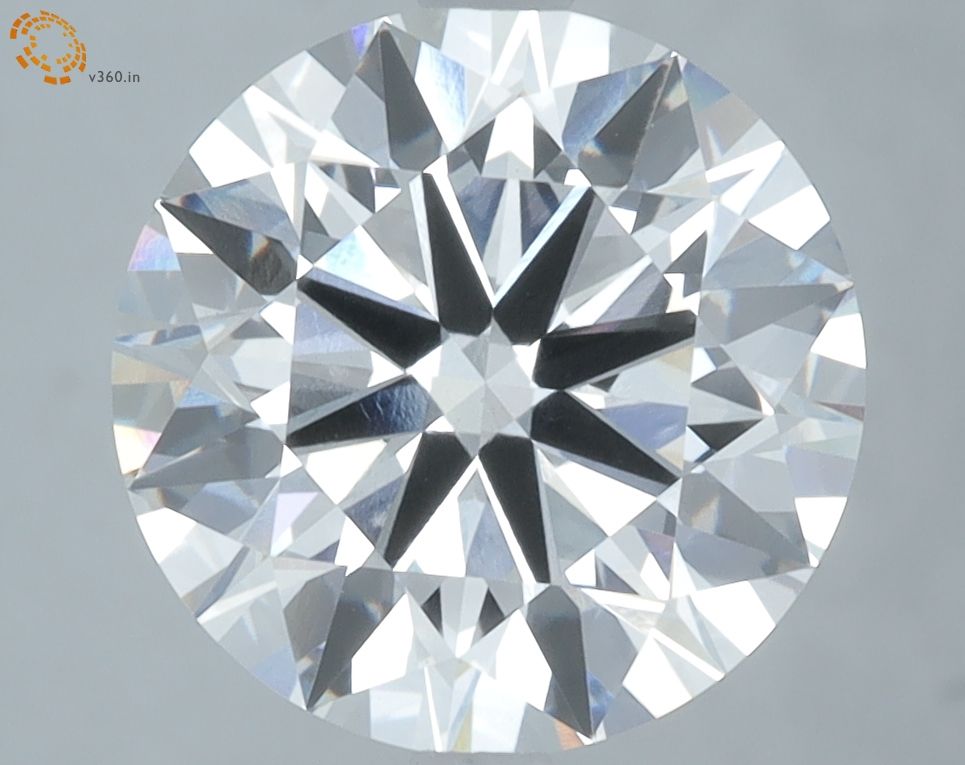 4.22 Carat F-VS1 Round Lab Diamond