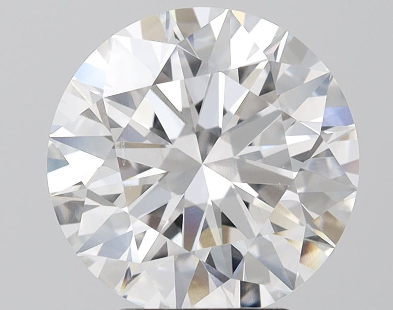 4.04 Carat D-VVS2 Round Lab Diamond