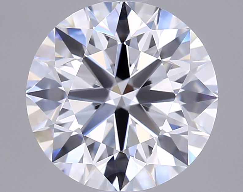 2.10 Carat D-IF Round Lab Diamond
