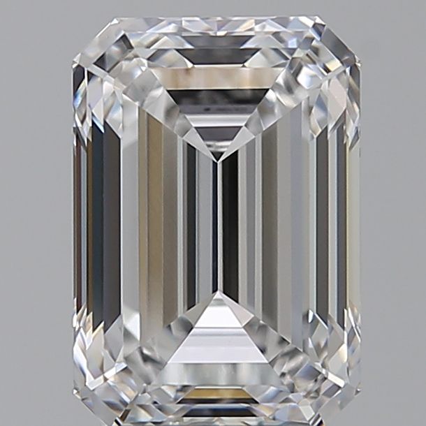 3.08 Carat D-VVS2 Emerald Lab Diamond