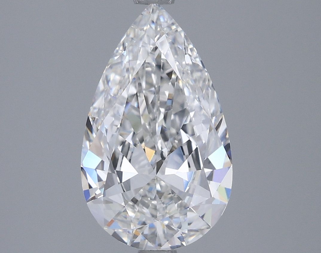 2.2 Carat E-VVS2 Pear Lab Diamond