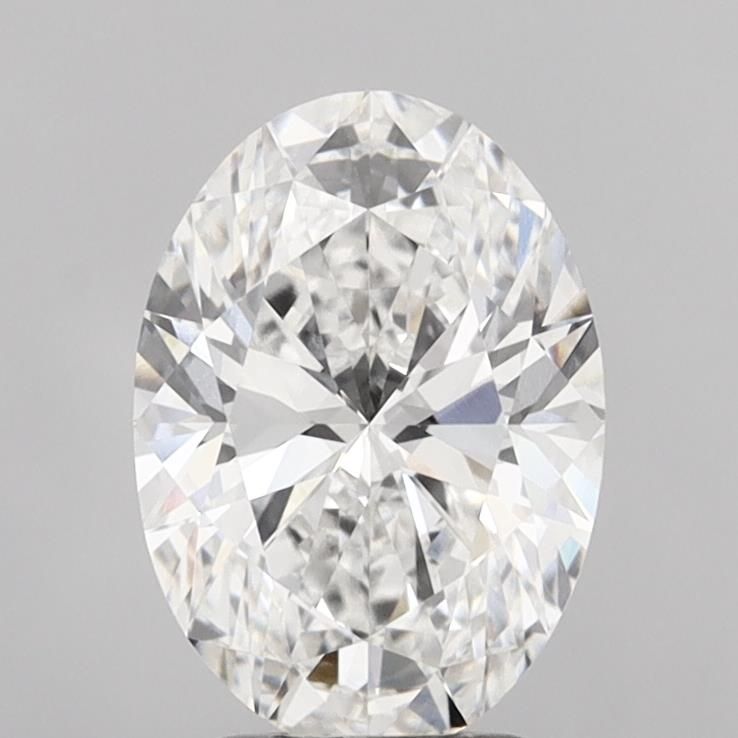 3.01 Carat E-VVS2 Oval Lab Diamond