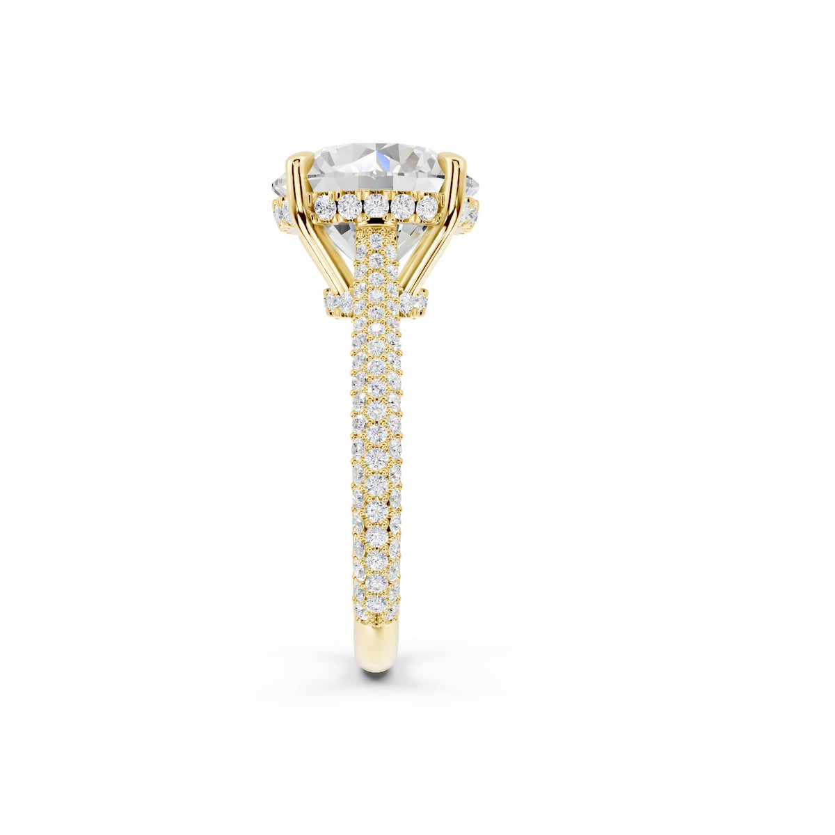 The Park Avenue Halo Engagement Ring