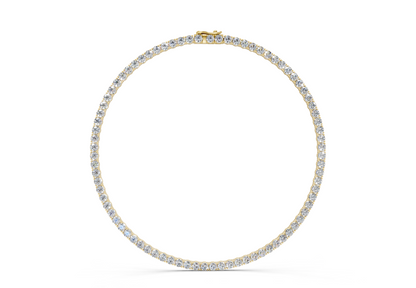 50 Ctw Classic Diamond Tennis Necklace