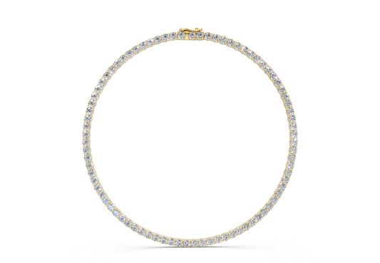 18 Ctw Classic Diamond Tennis Necklace