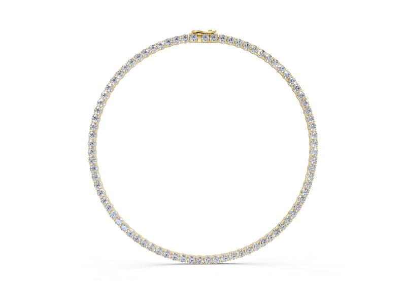 4 Ctw Petite Classic Diamond Tennis Necklace