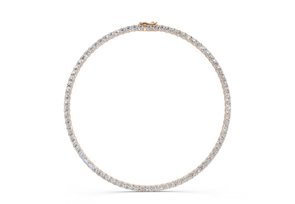 57 Ctw Classic Diamond Tennis Necklace