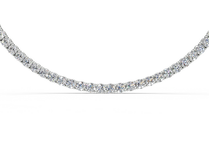 70 Ctw Classic Diamond Tennis Necklace