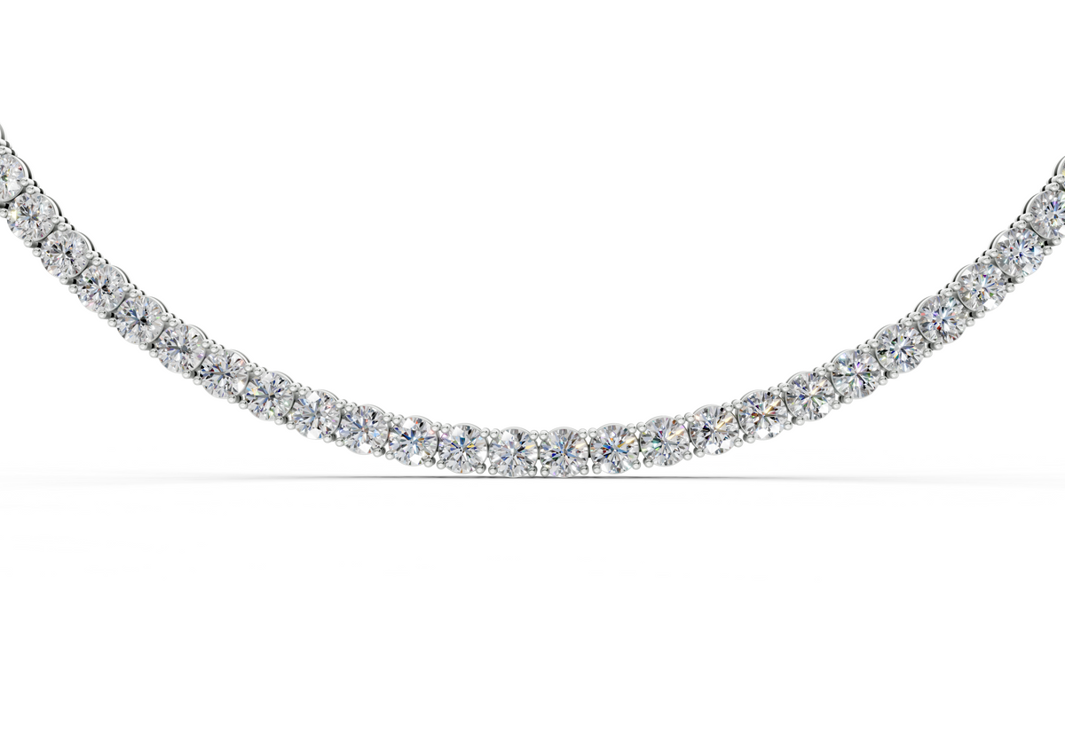 5 Ctw Petite Classic Diamond Tennis Necklace
