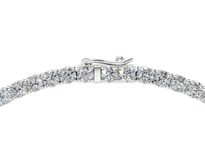 21 Ctw Classic Diamond Tennis Necklace
