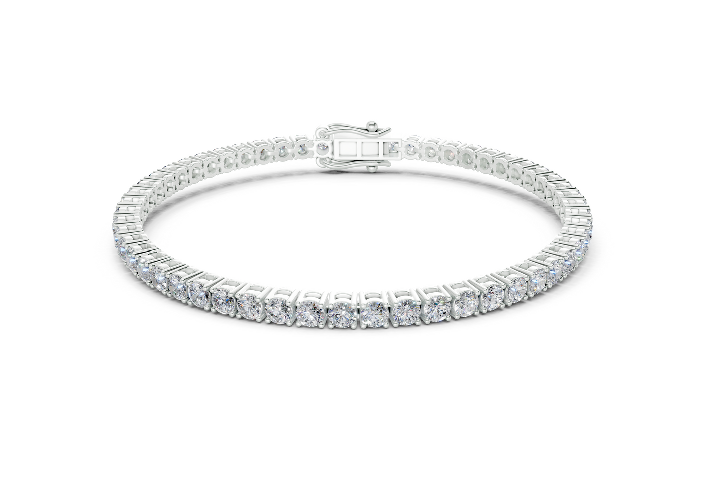 15 Ctw Classic Diamond Tennis Bracelet