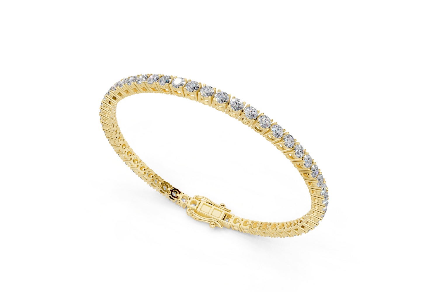 15 Ctw Classic Diamond Tennis Bracelet