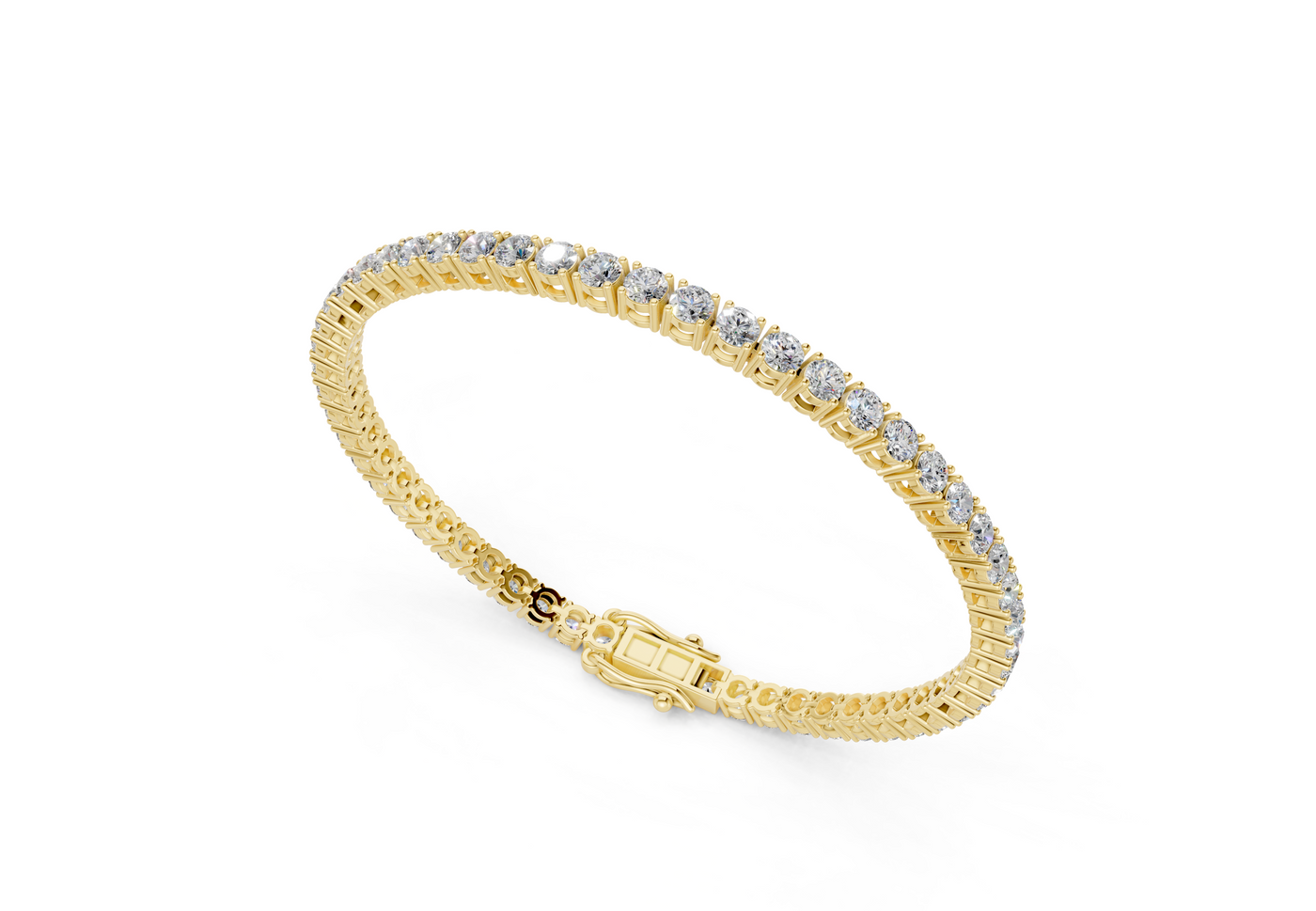 4 Ctw Petite Classic Diamond Tennis Bracelet