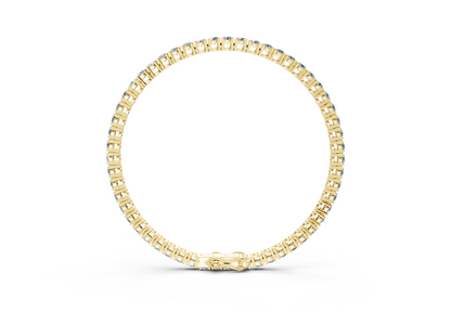 7 Ctw Classic Blue Diamond Tennis Bracelet