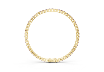 10 Ctw Classic Pink Diamond Tennis Bracelet
