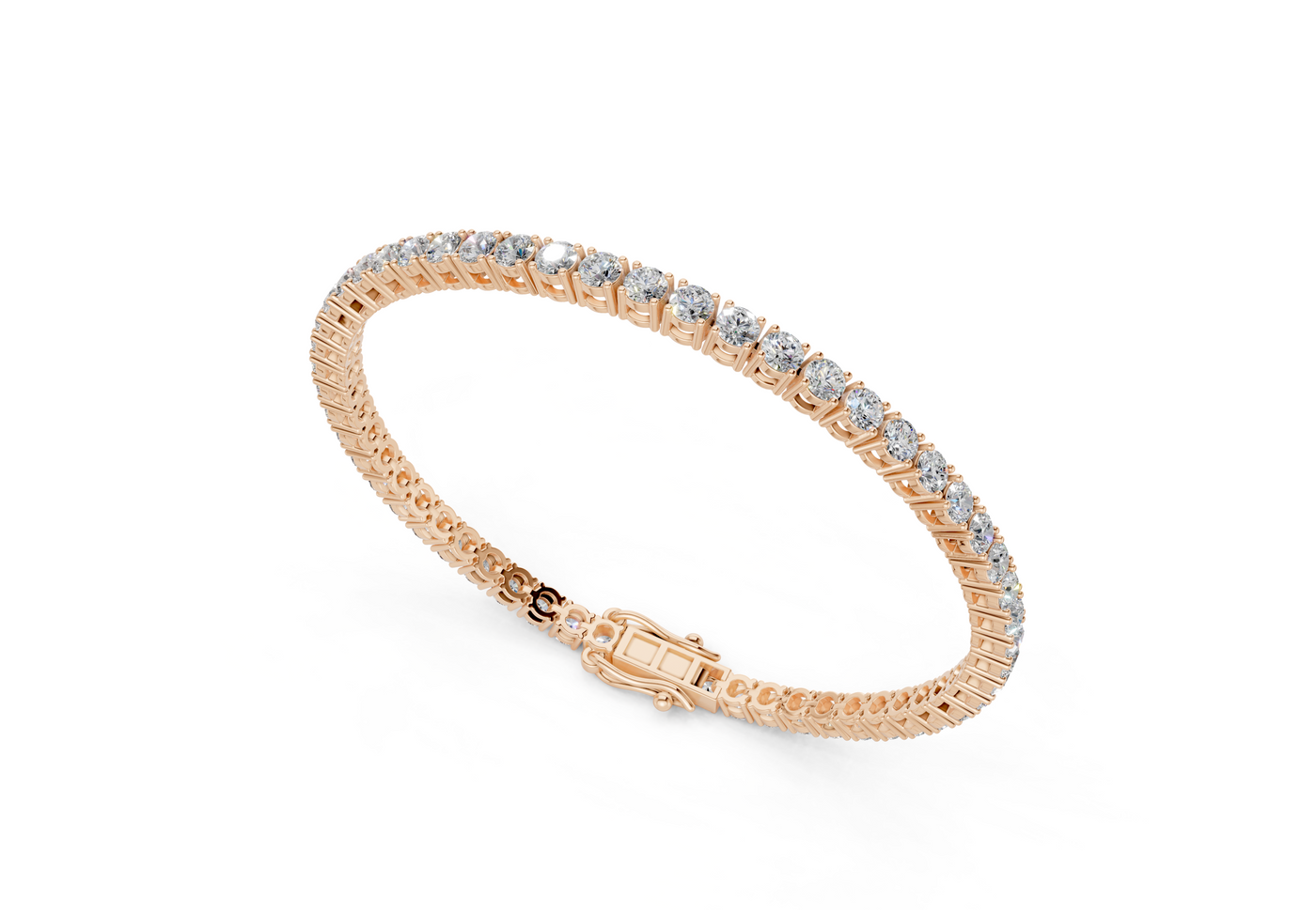 18 Ctw Classic Diamond Tennis Bracelet