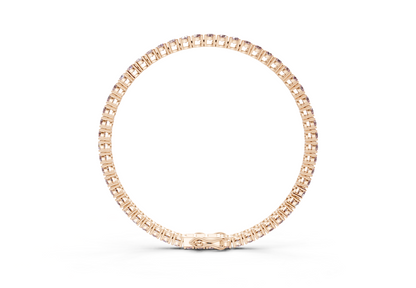 7 Ctw Classic Pink Diamond Tennis Bracelet