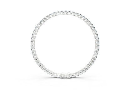 7 Ctw Classic Blue Diamond Tennis Bracelet