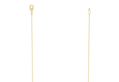 Tranquil Sapphire Gemstone Stationed Necklace ½ Carat Total Wt.