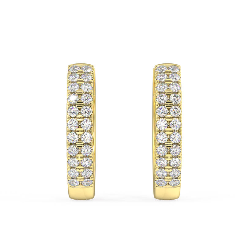 The Chic-a-go huggie hoops