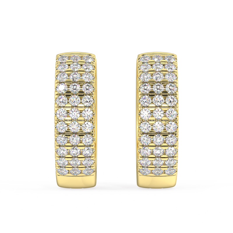 The Chic-a-go huggie hoops